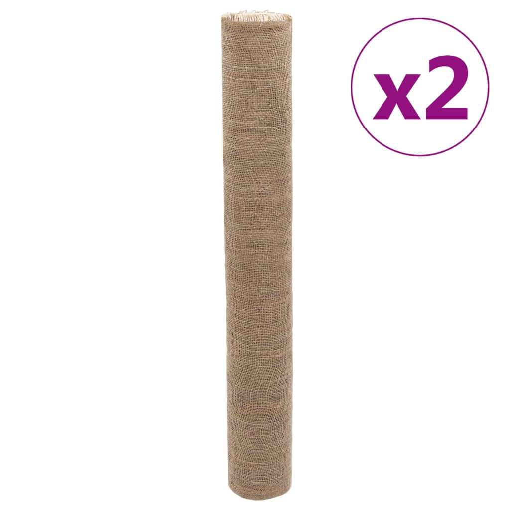 Rotoli in Iuta 2 pz 1x50 m 100% Iuta 200 gsm