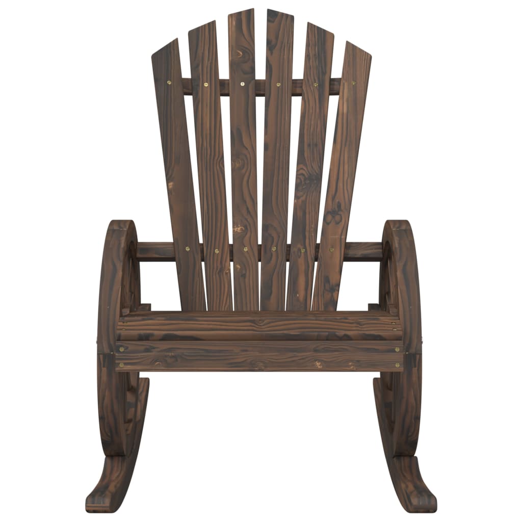 Set Salotto da Giardino 3 pz in Legno Massello di Abete