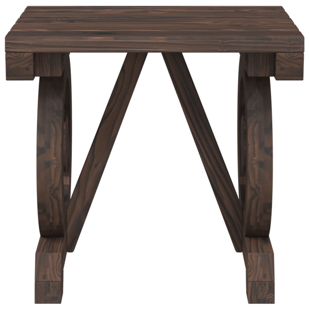 Set Salotto da Giardino 3 pz in Legno Massello di Abete