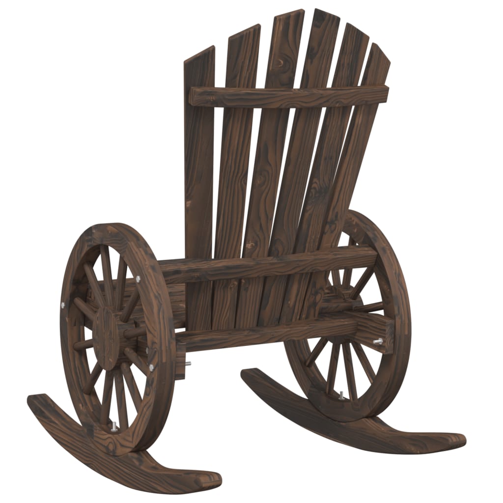 Set Salotto da Giardino 3 pz in Legno Massello di Abete