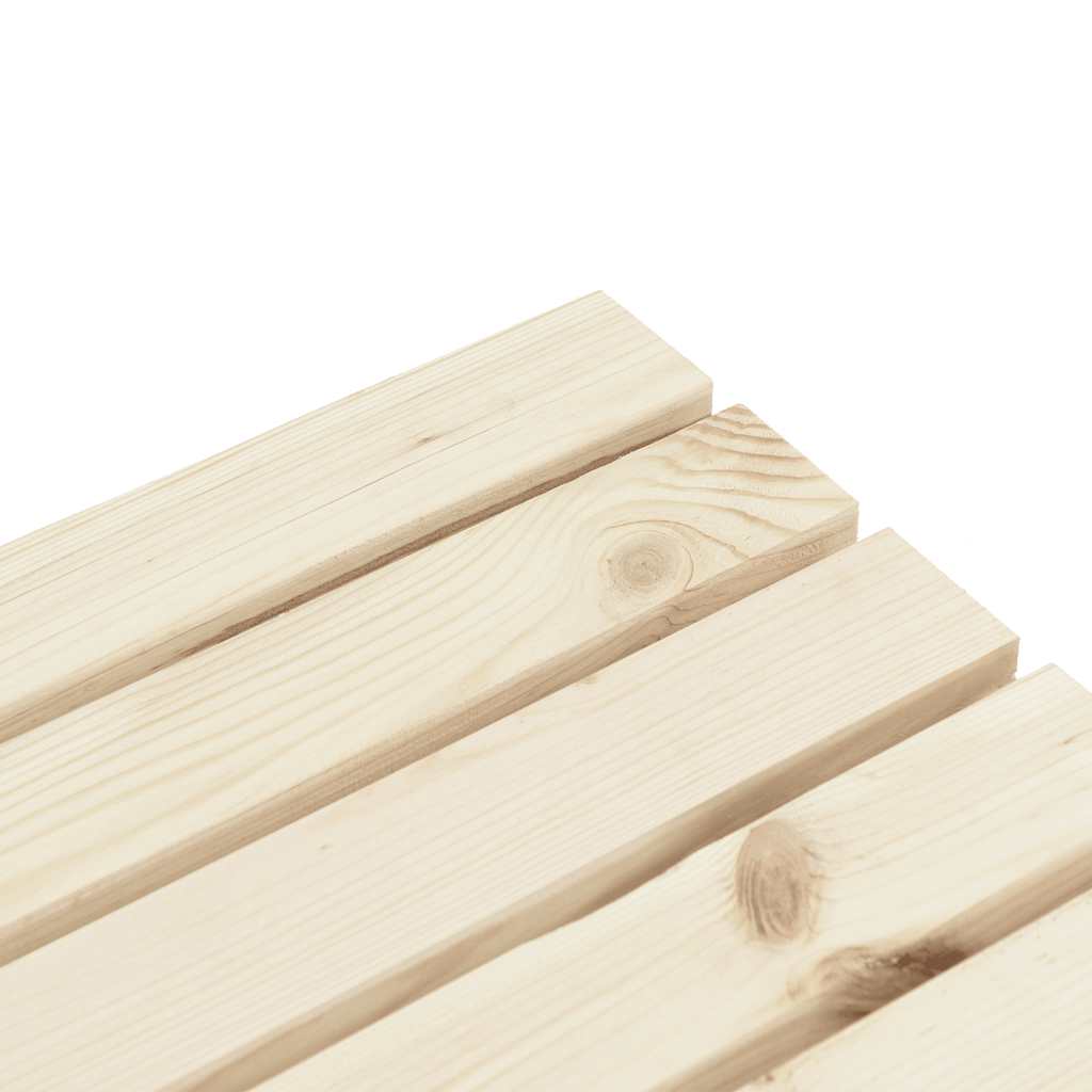 Set Salotto da Giardino 4 pz in Legno Massello di Abete