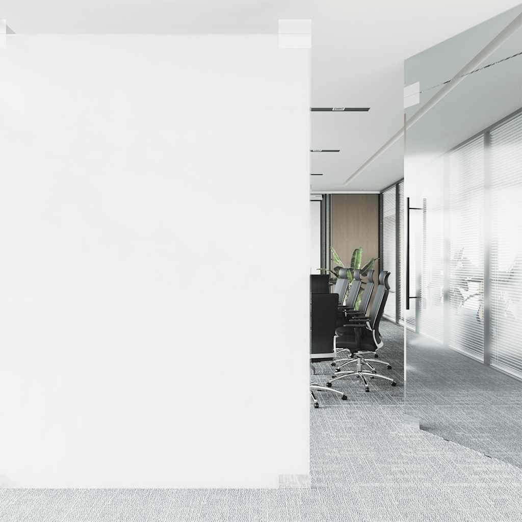 Pellicole Statiche Smerigliate Bianche 3pz in PVC