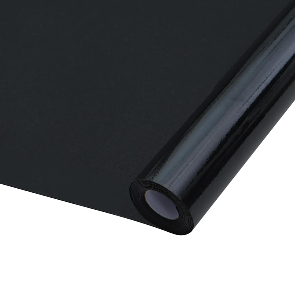 Pellicole per Vetri Statiche Smerigliate Nere 5pz in PVC