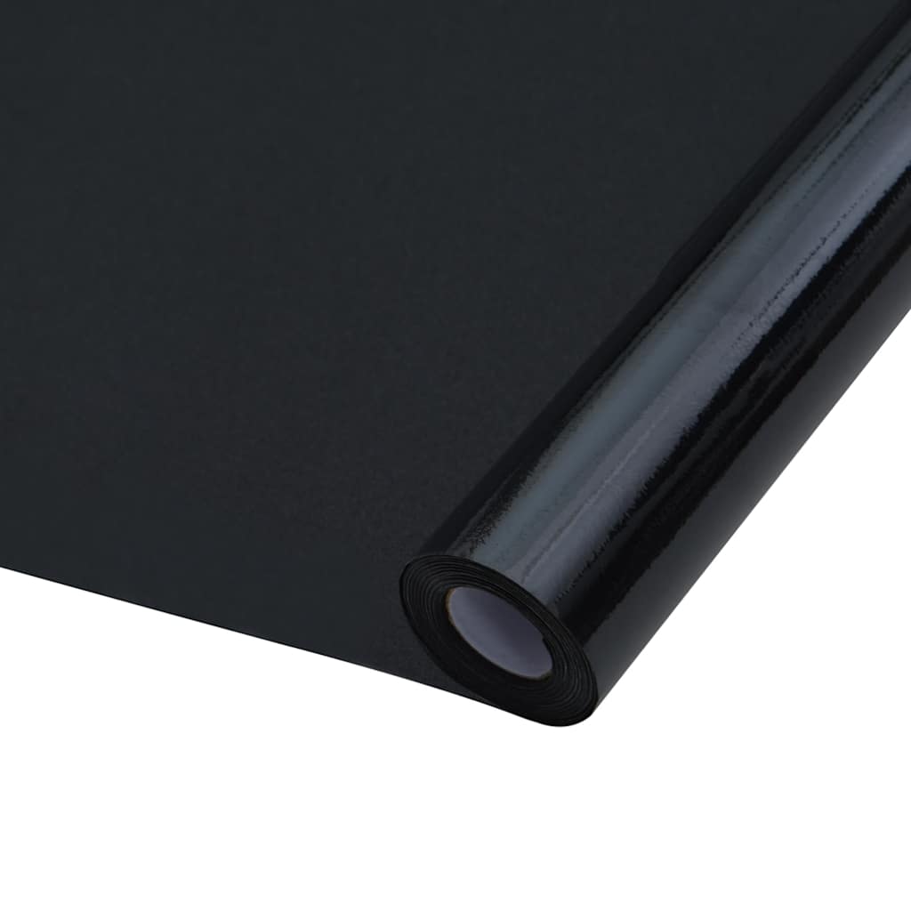 Pellicole per Vetri Statiche Smerigliate Nere 5pz in PVC