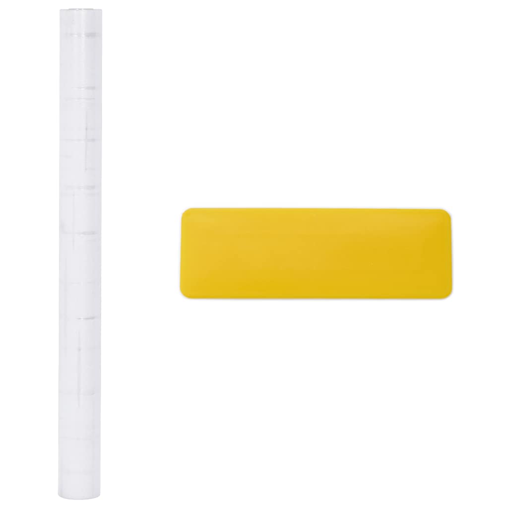 Pellicole per Finestre Smerigliate 4pz Motivo Stella in PVC
