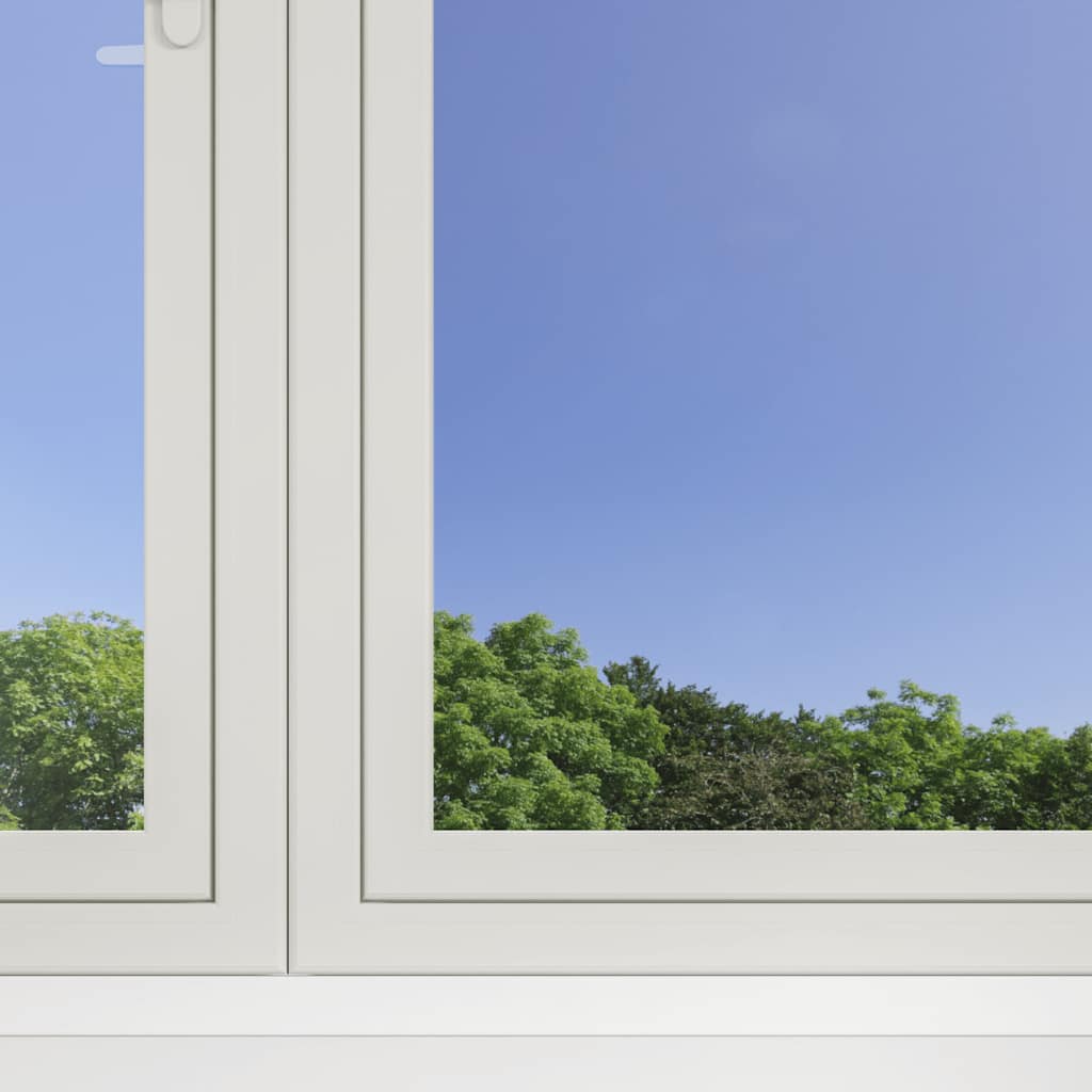 Pellicole Solari Statiche 3pz Effetto Riflettente Argento PVC