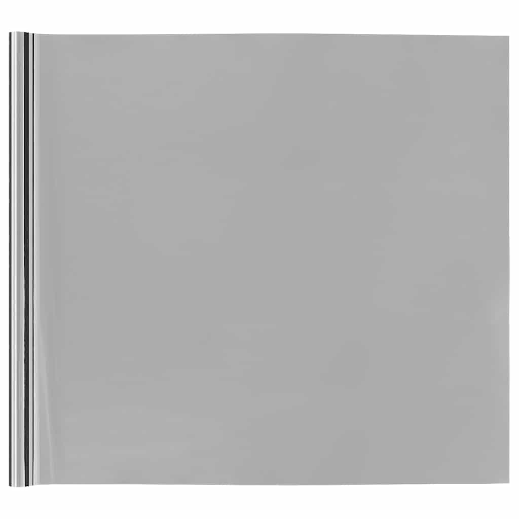 Pellicole Solari Statiche 3pz Effetto Riflettente Argento PVC