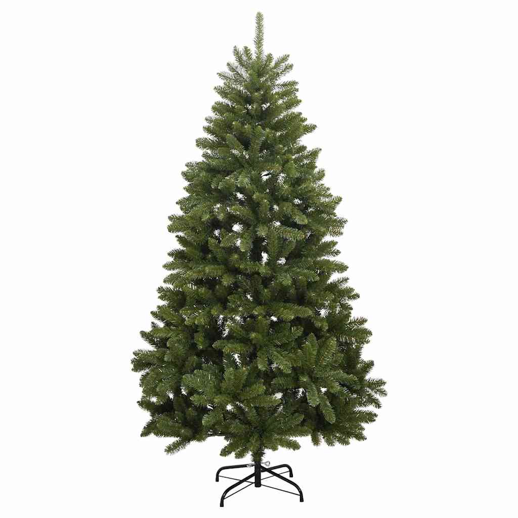 Albero Natale Artificiale Incernierato 300 LED e Palline 270 cm