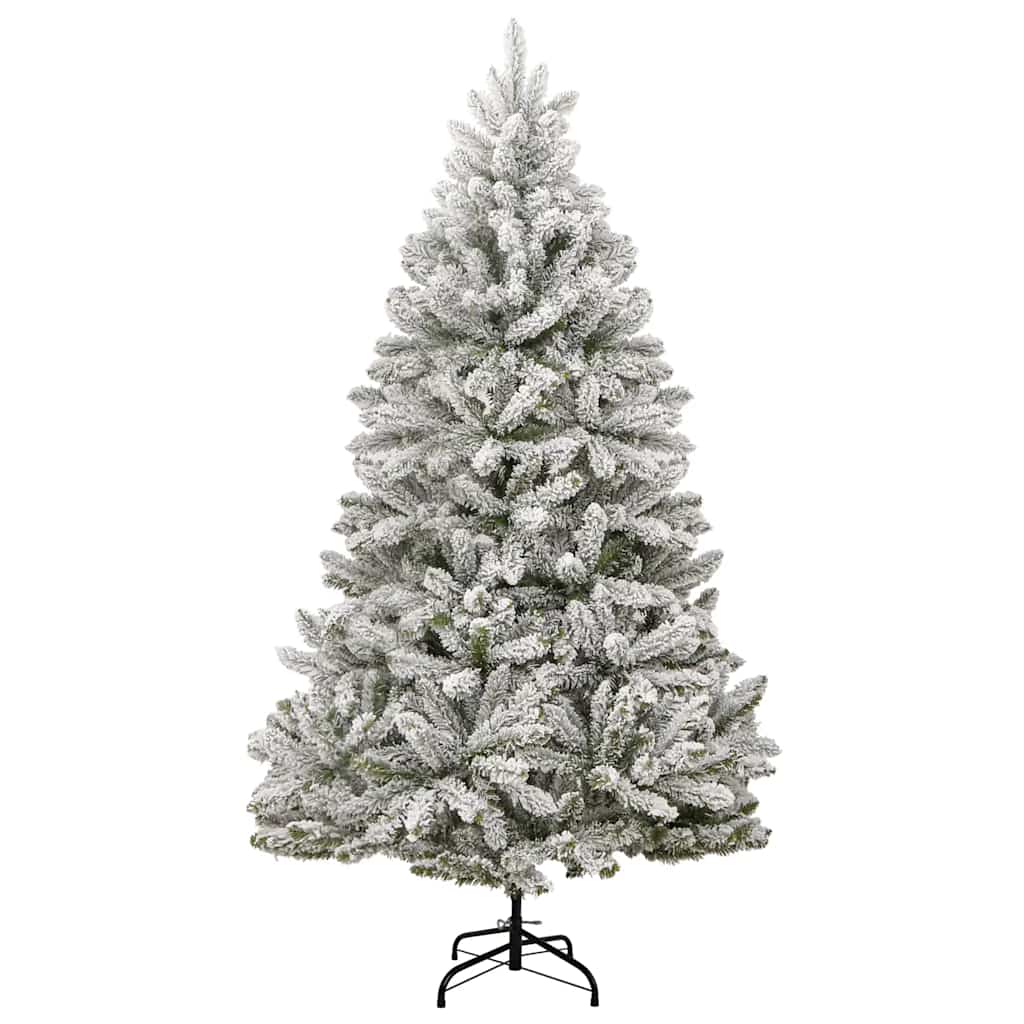 Albero Natale Incernierato con 300 LED e Palline 180 cm