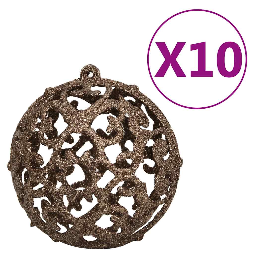 Albero Natale Incernierato con 300 LED e Palline 210 cm