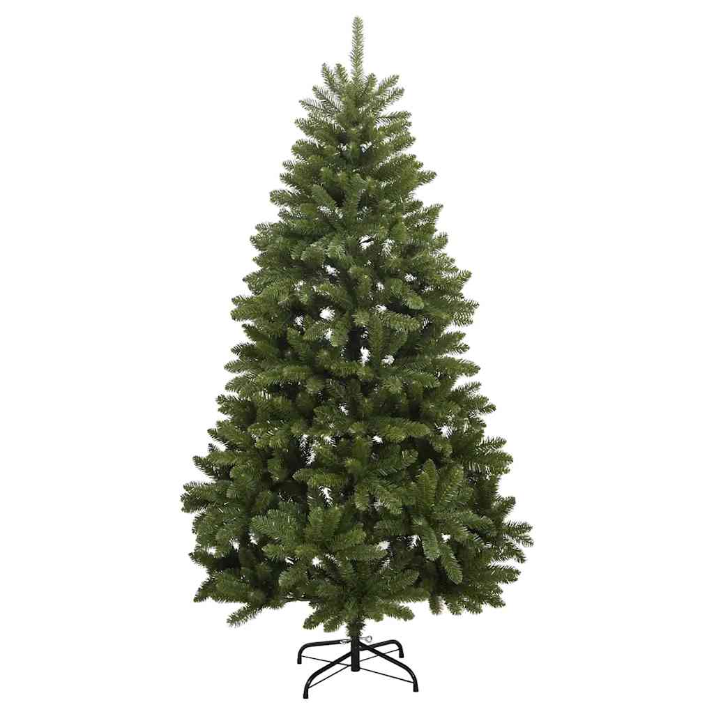 Albero Natale Artificiale Incernierato 300 LED e Palline 270 cm