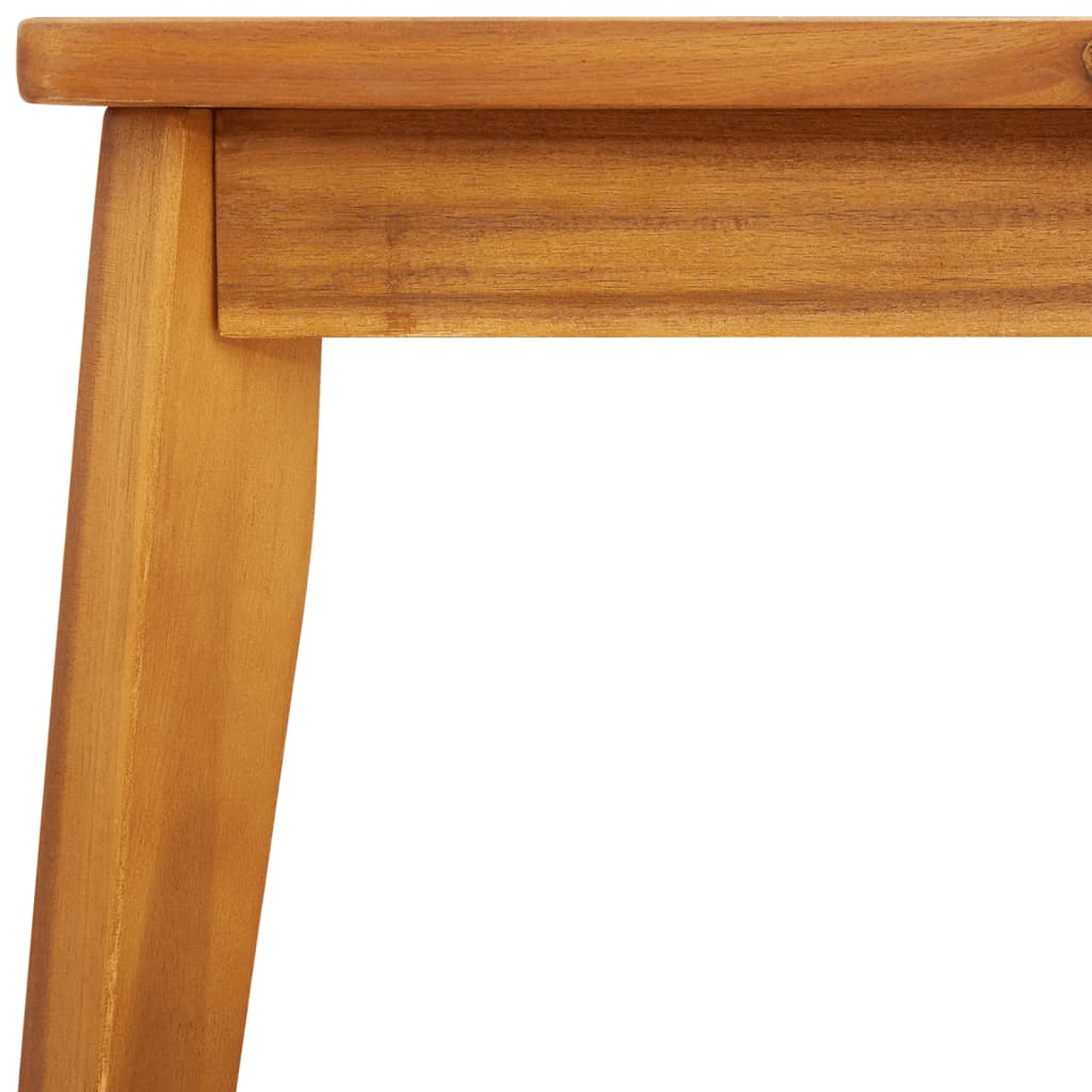Set giardino 5 pz in acacia massello con tavolo e panche
