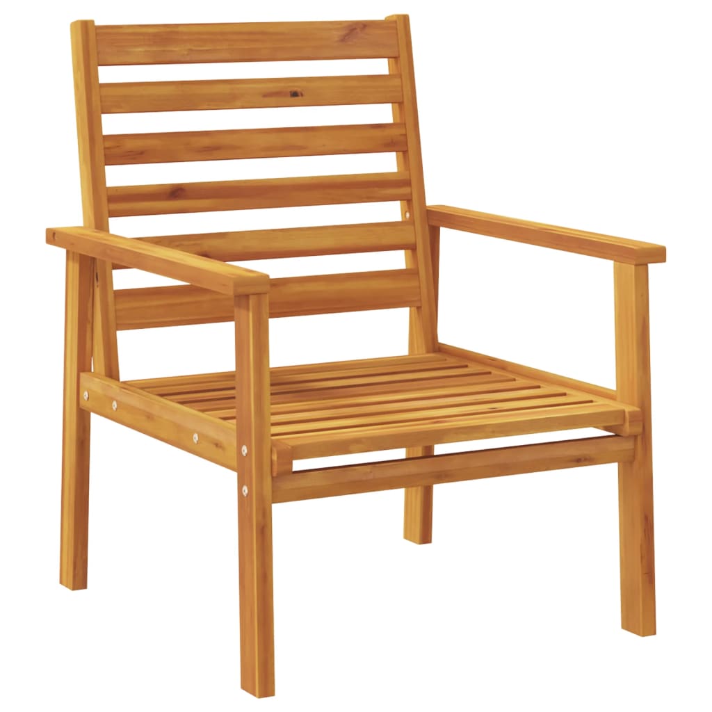 Set giardino 5 pz in acacia massello con tavolo e panche