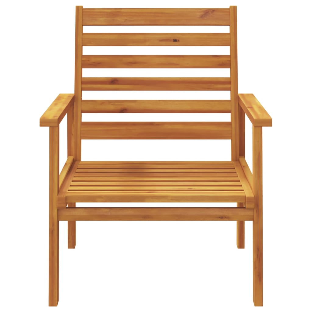 Set giardino 5 pz in acacia massello con tavolo e panche