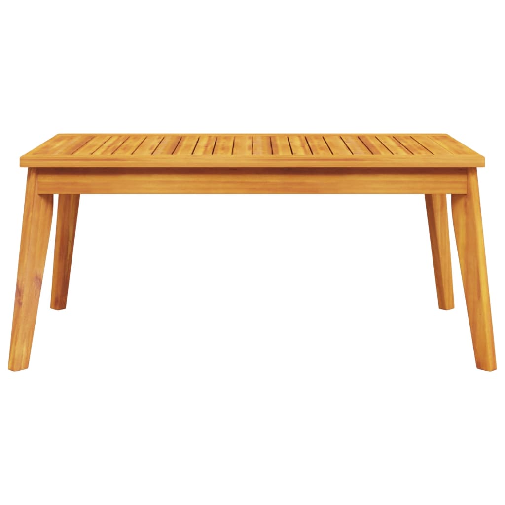 Set giardino 5 pz in acacia massello con tavolo e panche
