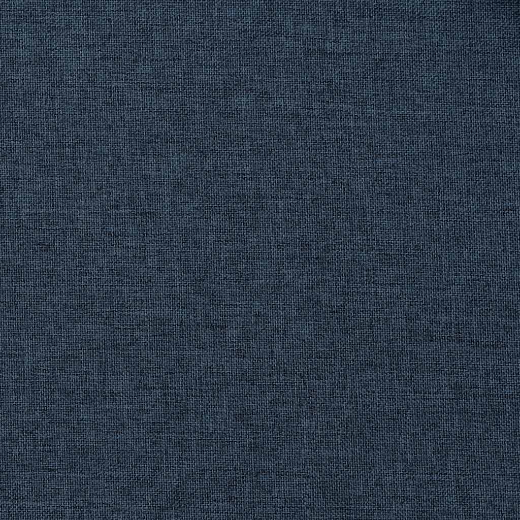 Tende Oscuranti con Ganci Effetto Lino 2 pz Blu 140x175 cm