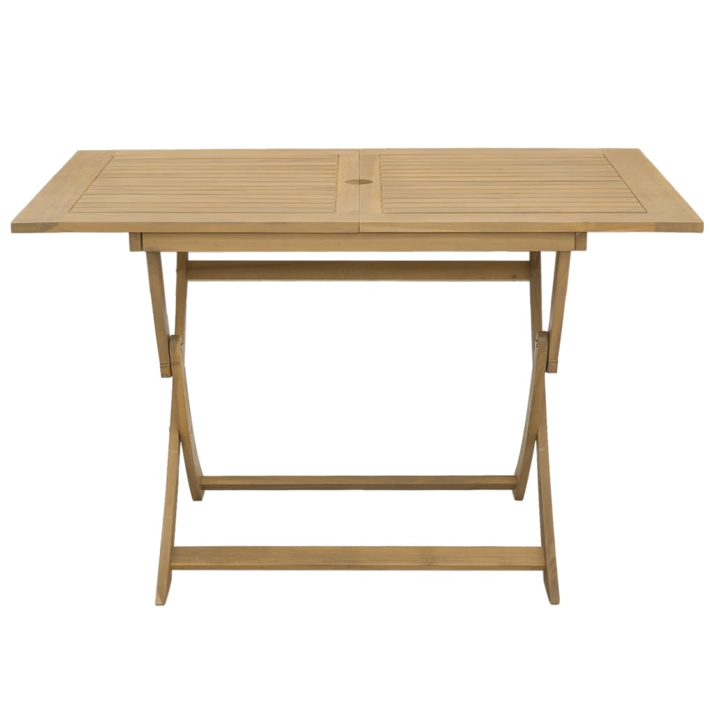 Set da Pranzo da Giardino 7 pz in Legno Massello di Acacia