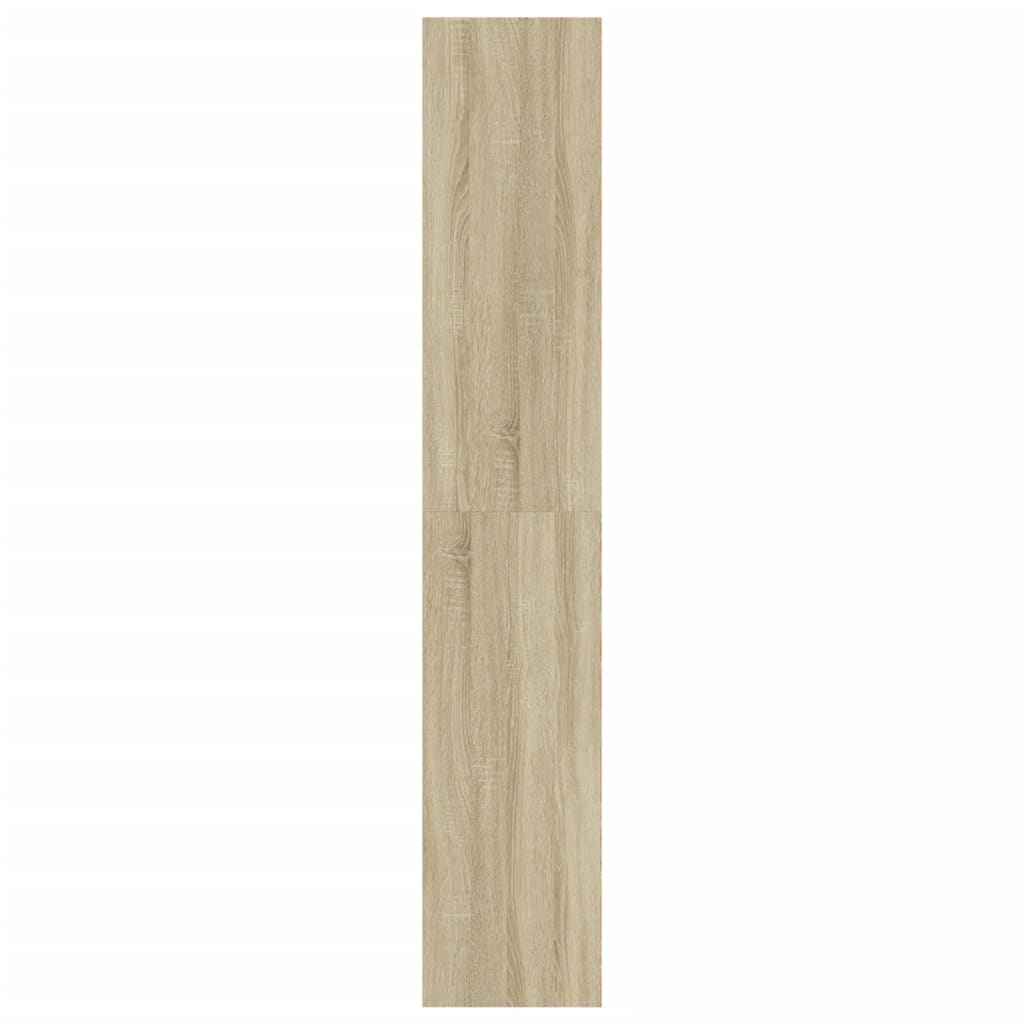Scarpiera 4 Cassetti Ribaltabili Rovere Sonoma 80x34x187,5 cm