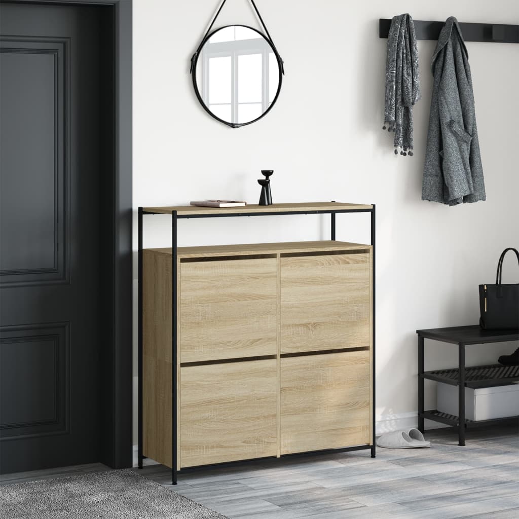 Mobile per scarpe Rovere Sonoma