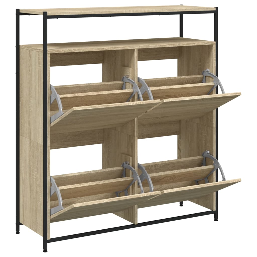 Mobile per scarpe Rovere Sonoma