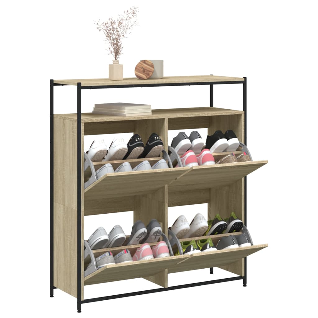 Mobile per scarpe Rovere Sonoma