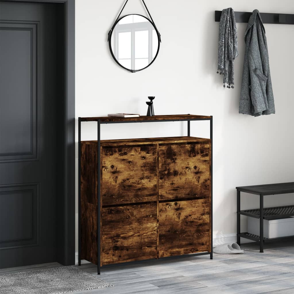 Mobile per scarpe Rovere Fumo
