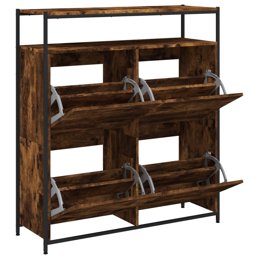 Mobile per scarpe Rovere Fumo