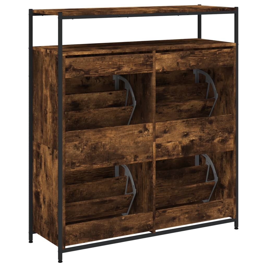 Mobile per scarpe Rovere Fumo