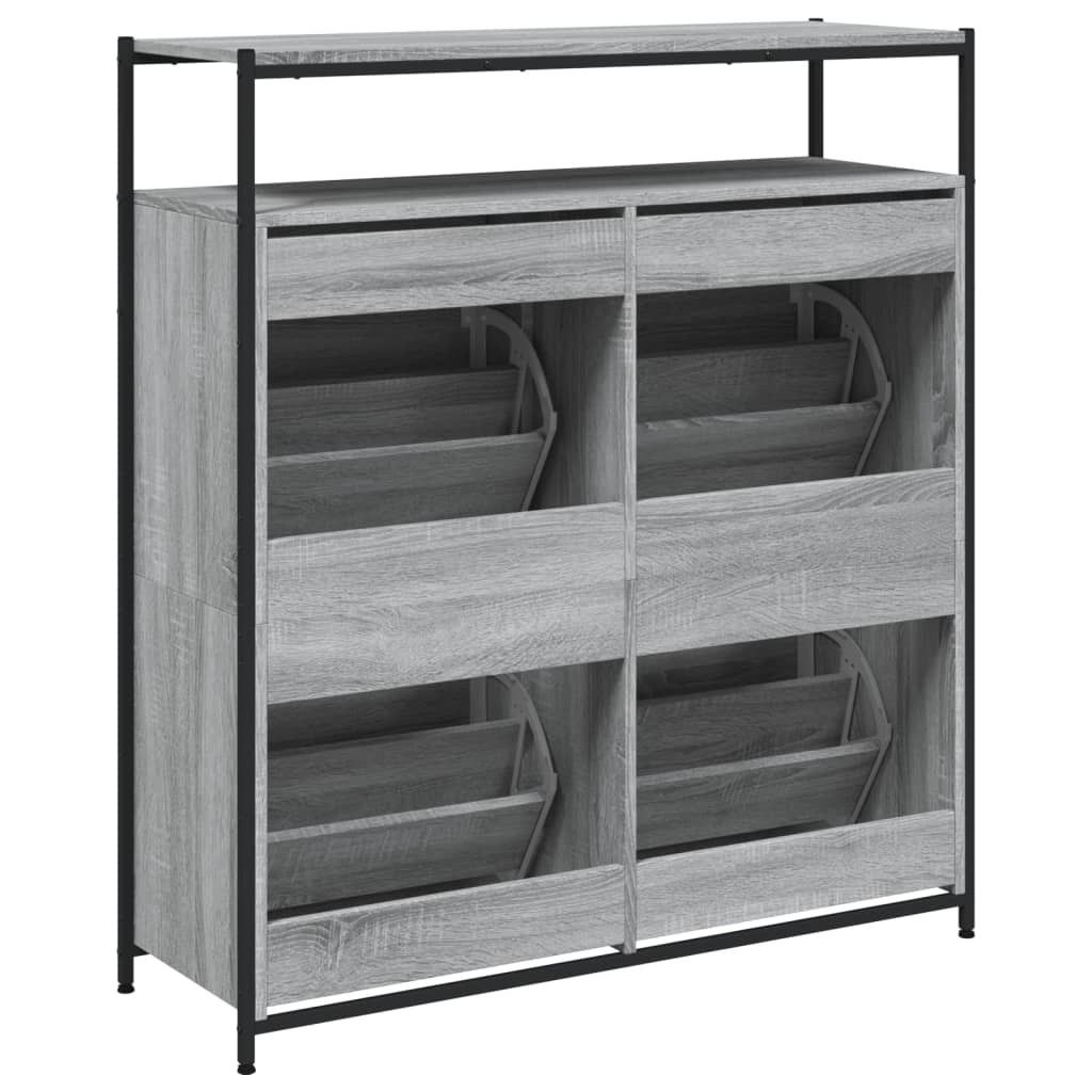 Mobile per scarpe Sonoma grigio