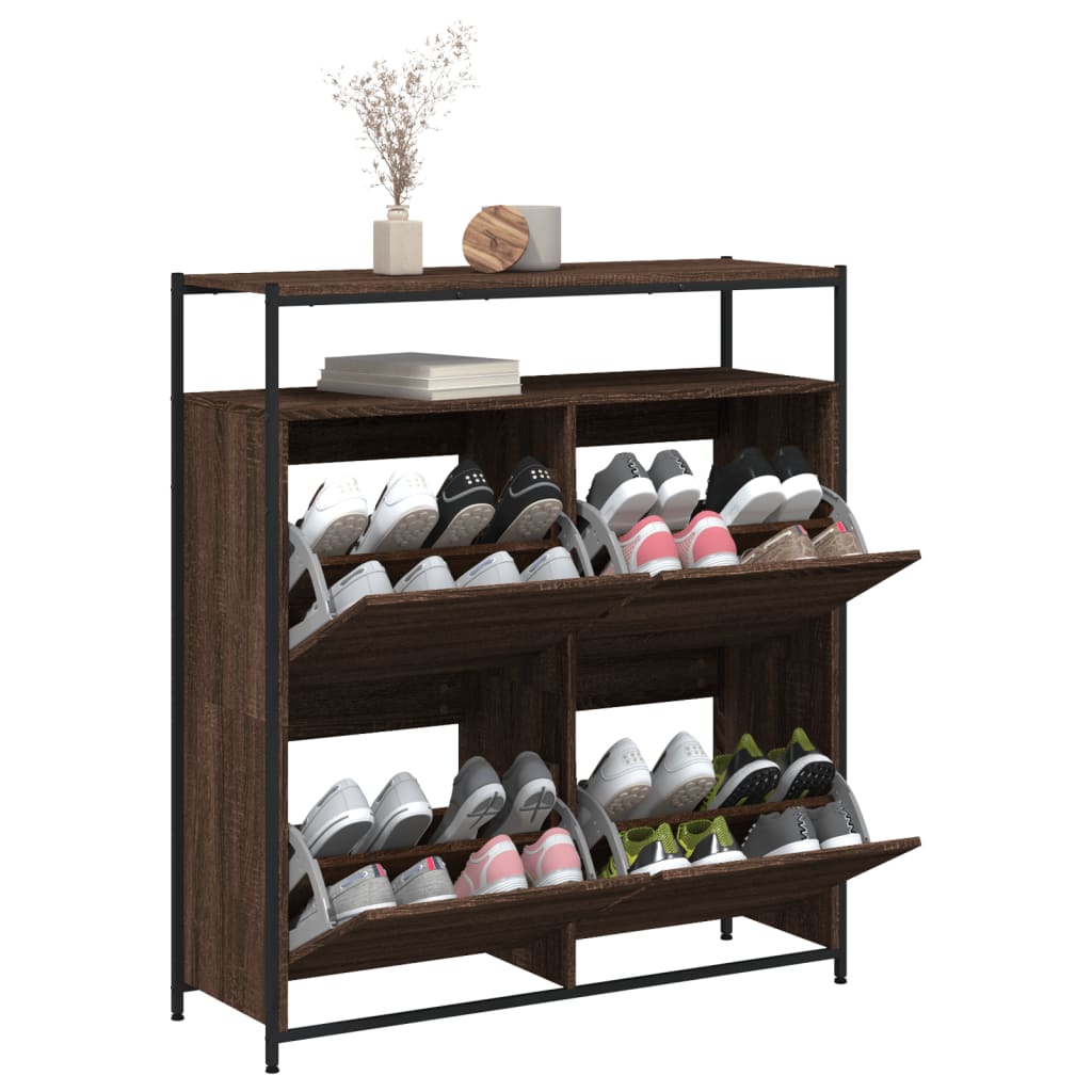 Mobile per scarpe Rovere Marrone