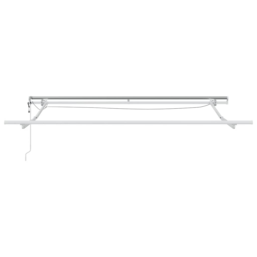 Tenda da Sole Retrattile Automatica con LED Bordò 300x250 cm