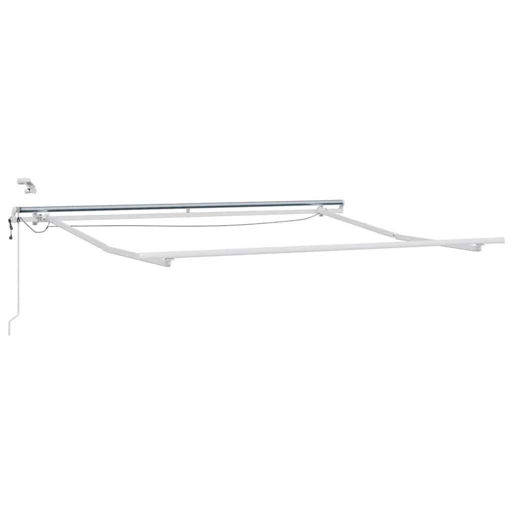 Tenda da Sole Retrattile Automatica con LED Bordò 300x250 cm