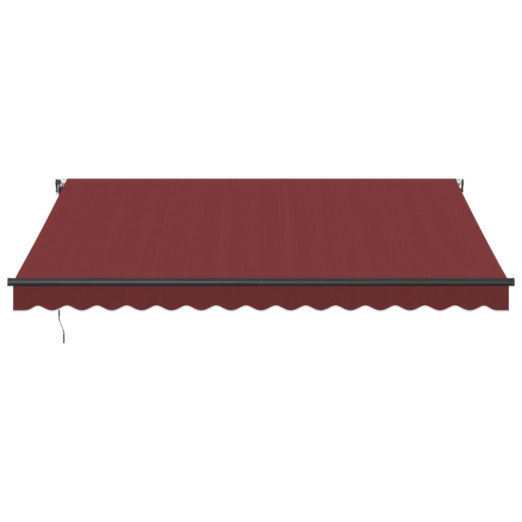 Tenda retrattile Borgogna 400 × 350 cm Poliestere