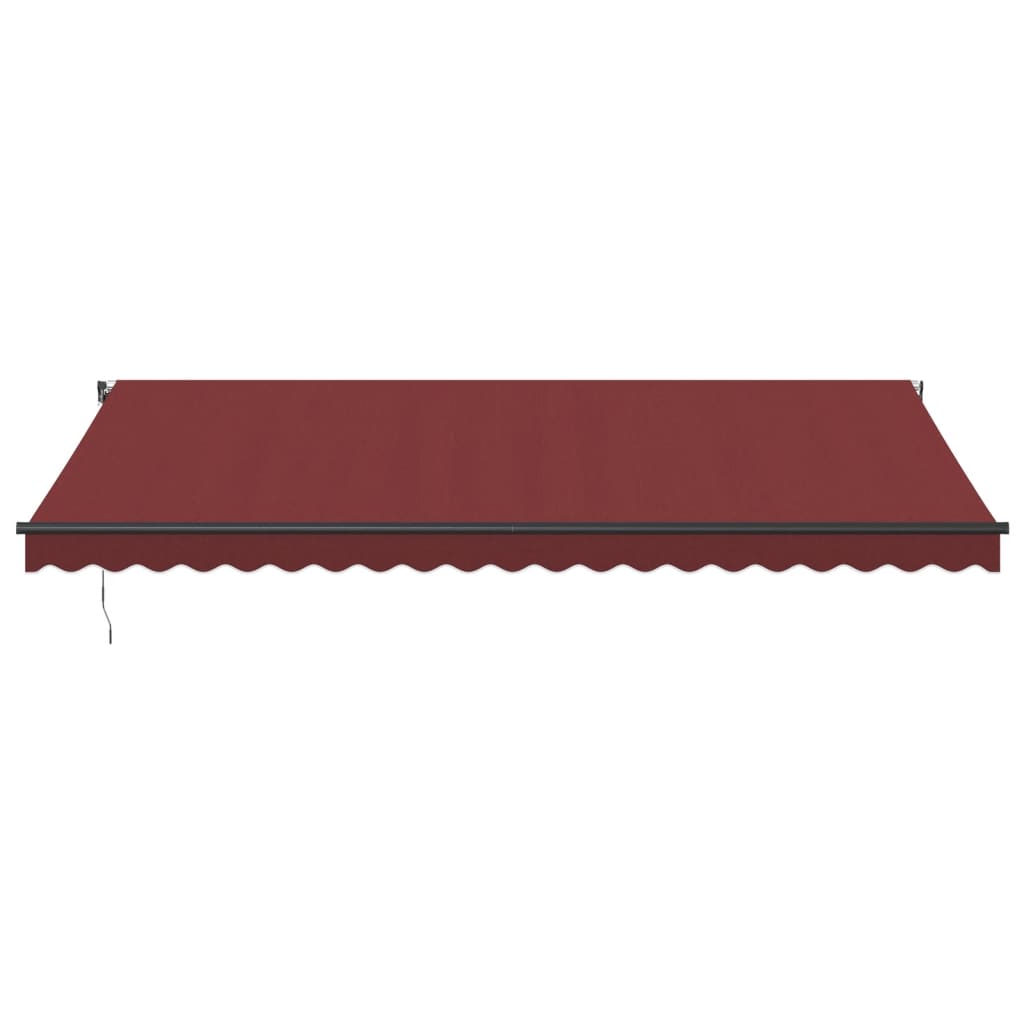 Tenda da Sole Retrattile Automatica Bordò 500x350 cm