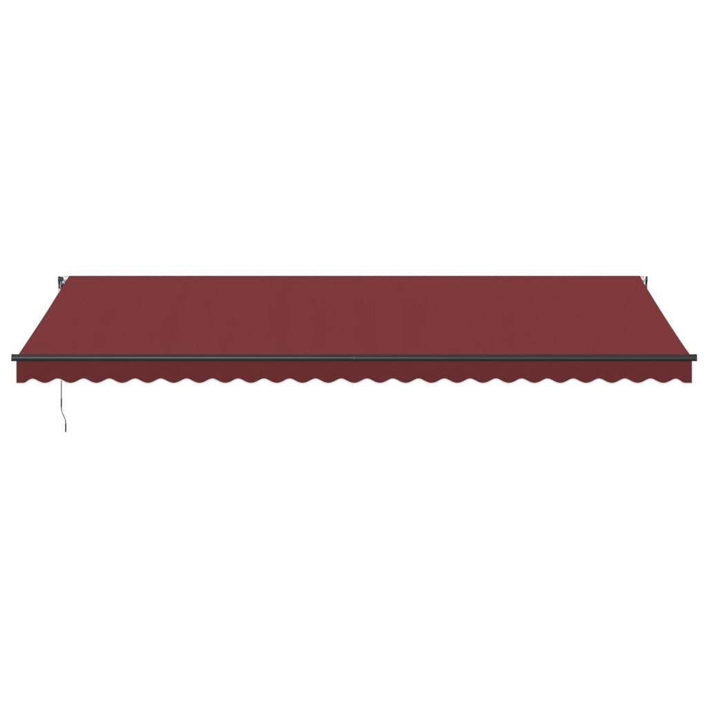 Tenda retrattile Borgogna 600 × 350 cm Poliestere
