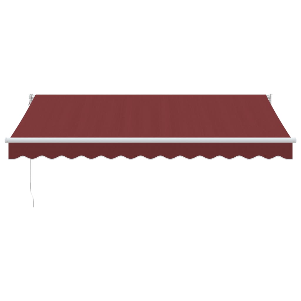 Tenda da Sole Retrattile Manuale Bordò 350x250 cm
