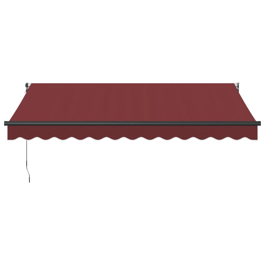 Tenda da Sole Retrattile Manuale Bordò 350x250 cm