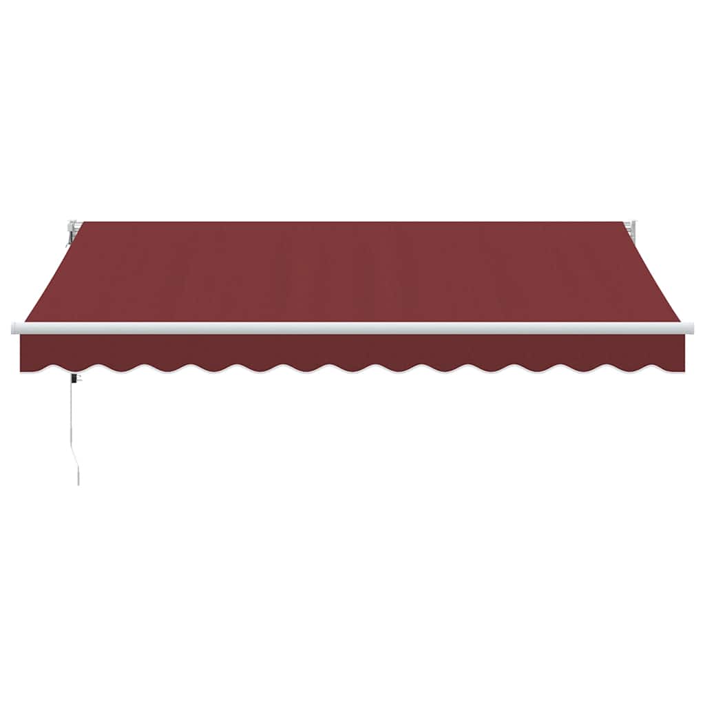 Tenda retrattile Giallo con Cornice Bianca 3,5 x 2,5 m