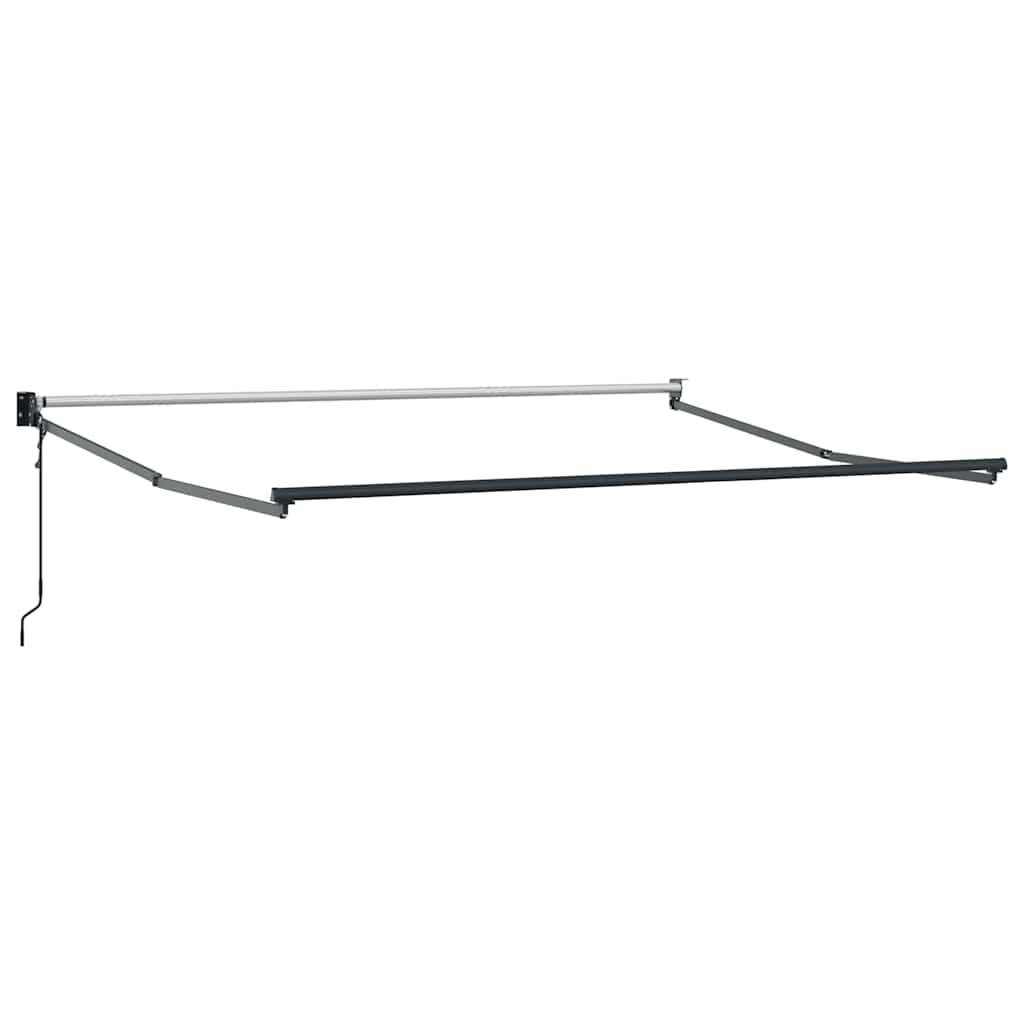 Tenda retrattile Giallo con Cornice Bianca 3 x 2,5 m
