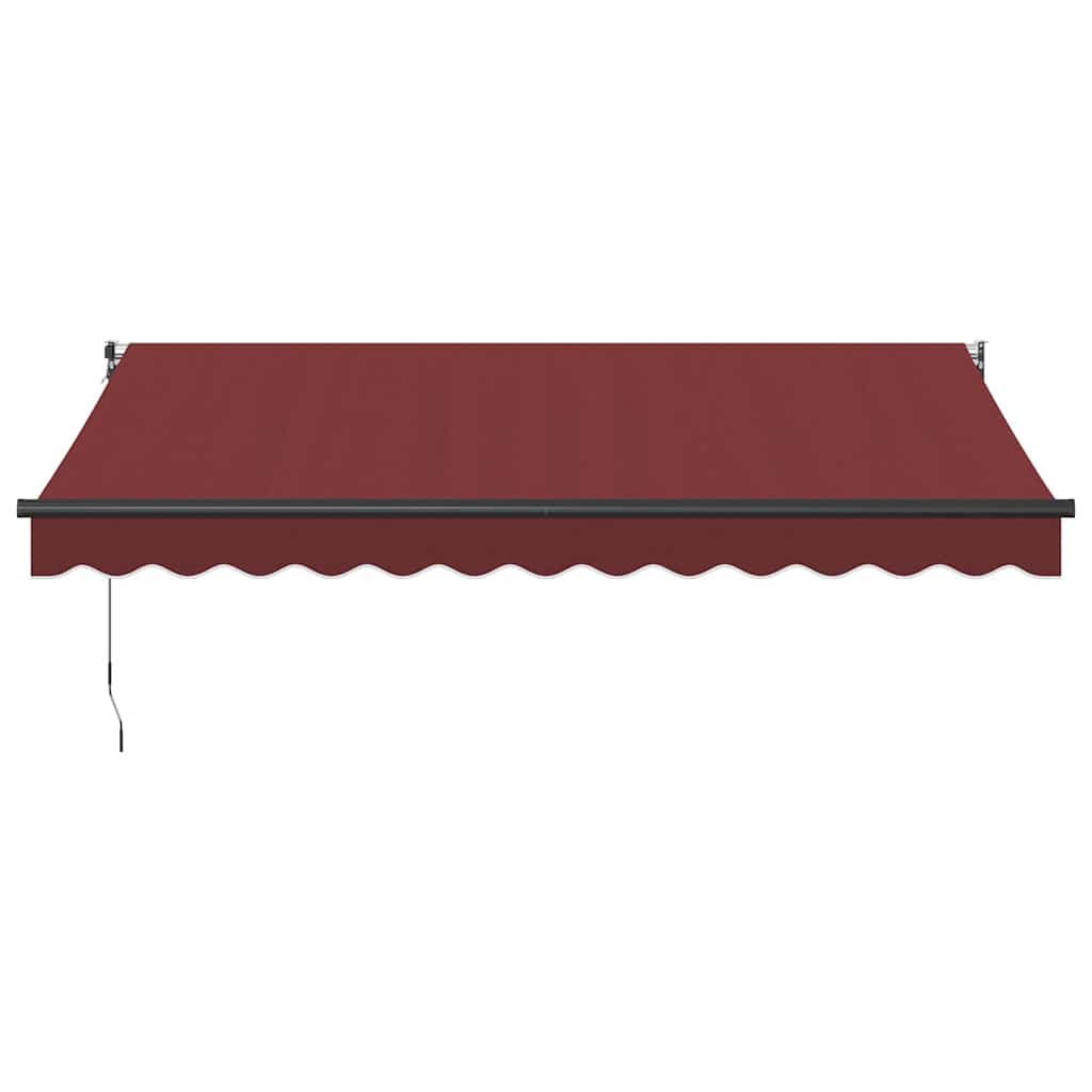Tenda retrattile Giallo con Cornice Bianca 3,5 x 2,5 m