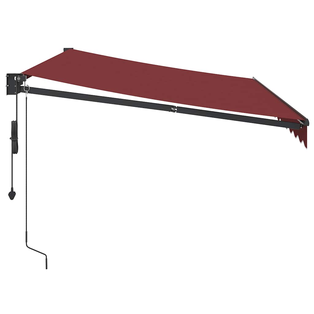 Tenda retrattile Giallo con Cornice Bianca 3,5 x 2,5 m