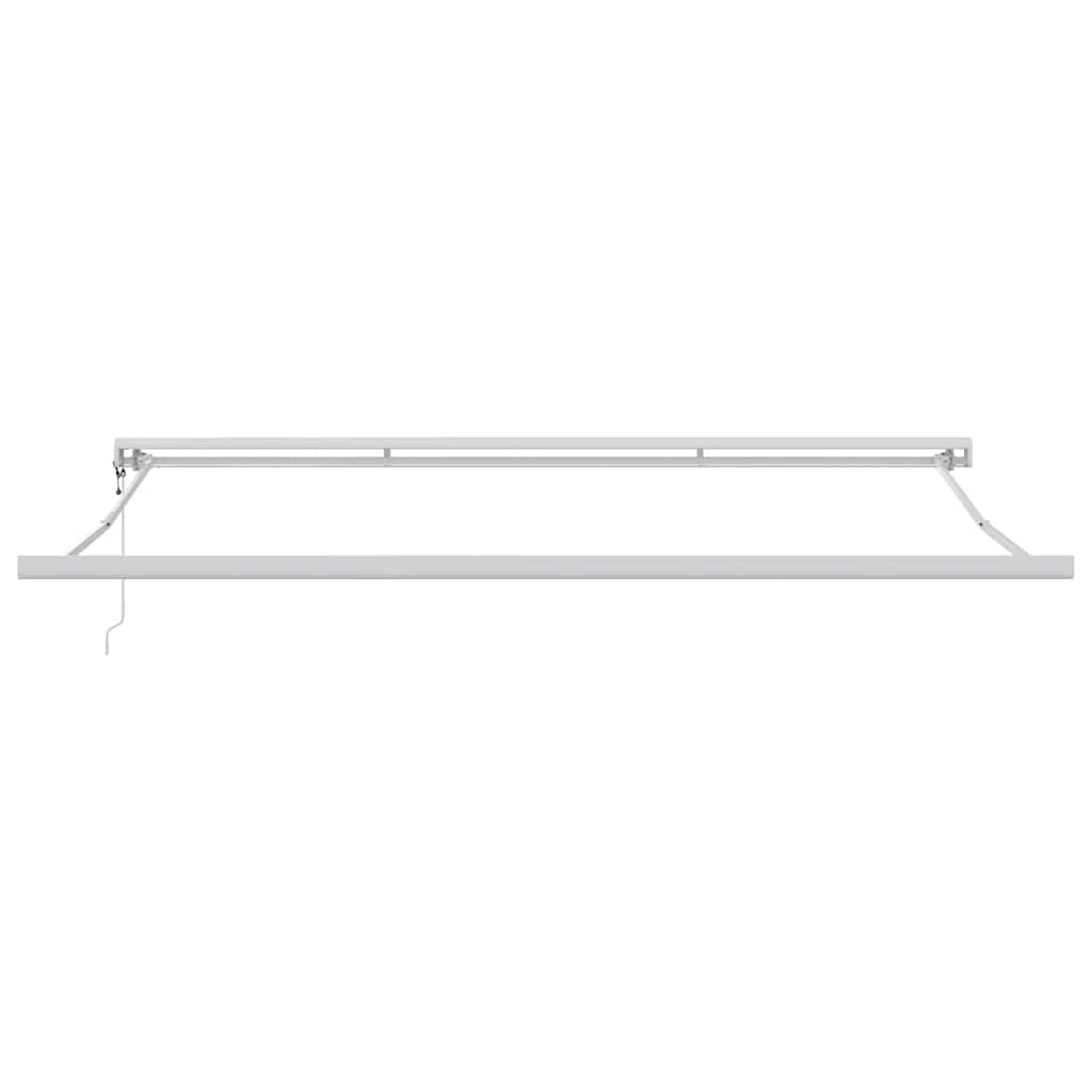 Tenda retrattile Borgogna 450 × 300 cm Tessuto e Metallo