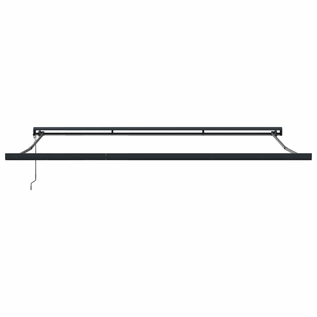 Tenda retrattile Bordeaux con Cornice Antracite 500 × 300 cm