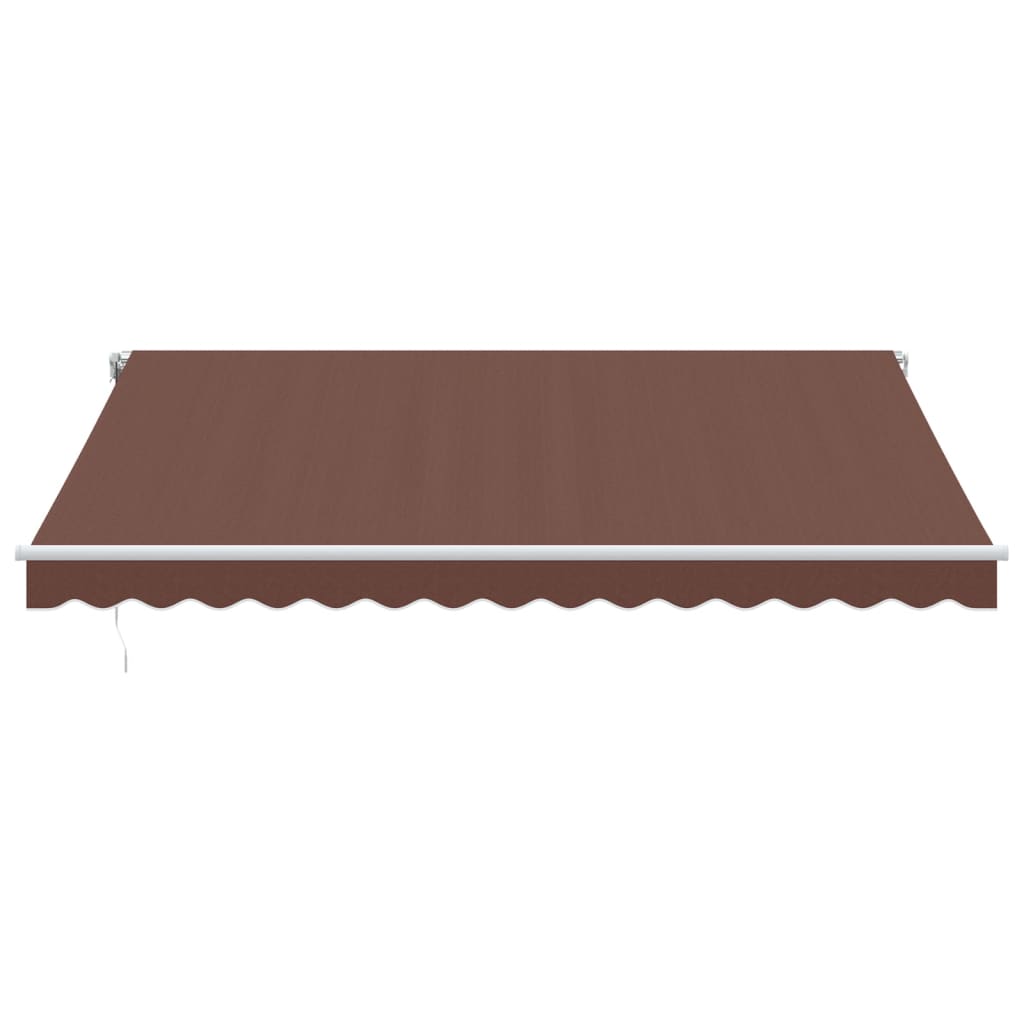 Tenda da Sole Retrattile Automatica Marrone 400x350 cm