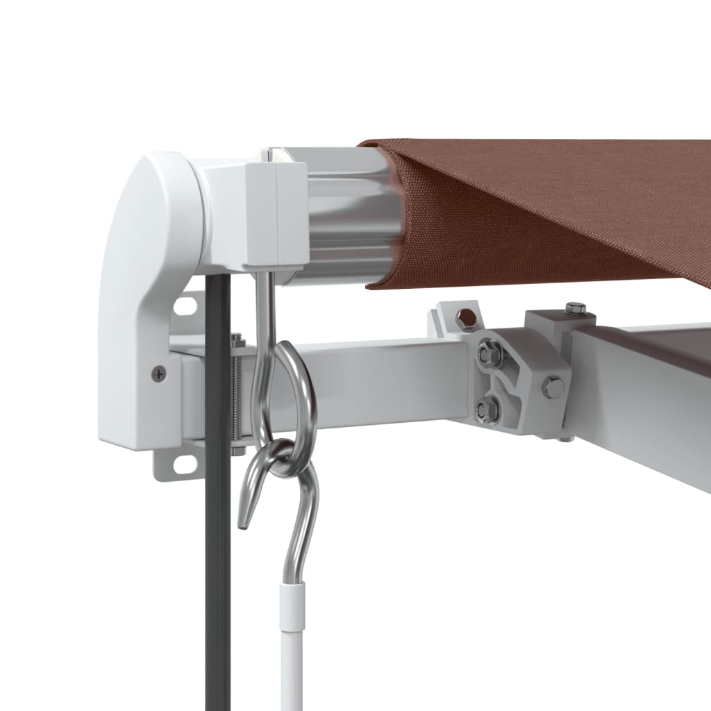 Tenda da Sole Retrattile Automatica Marrone 400x350 cm