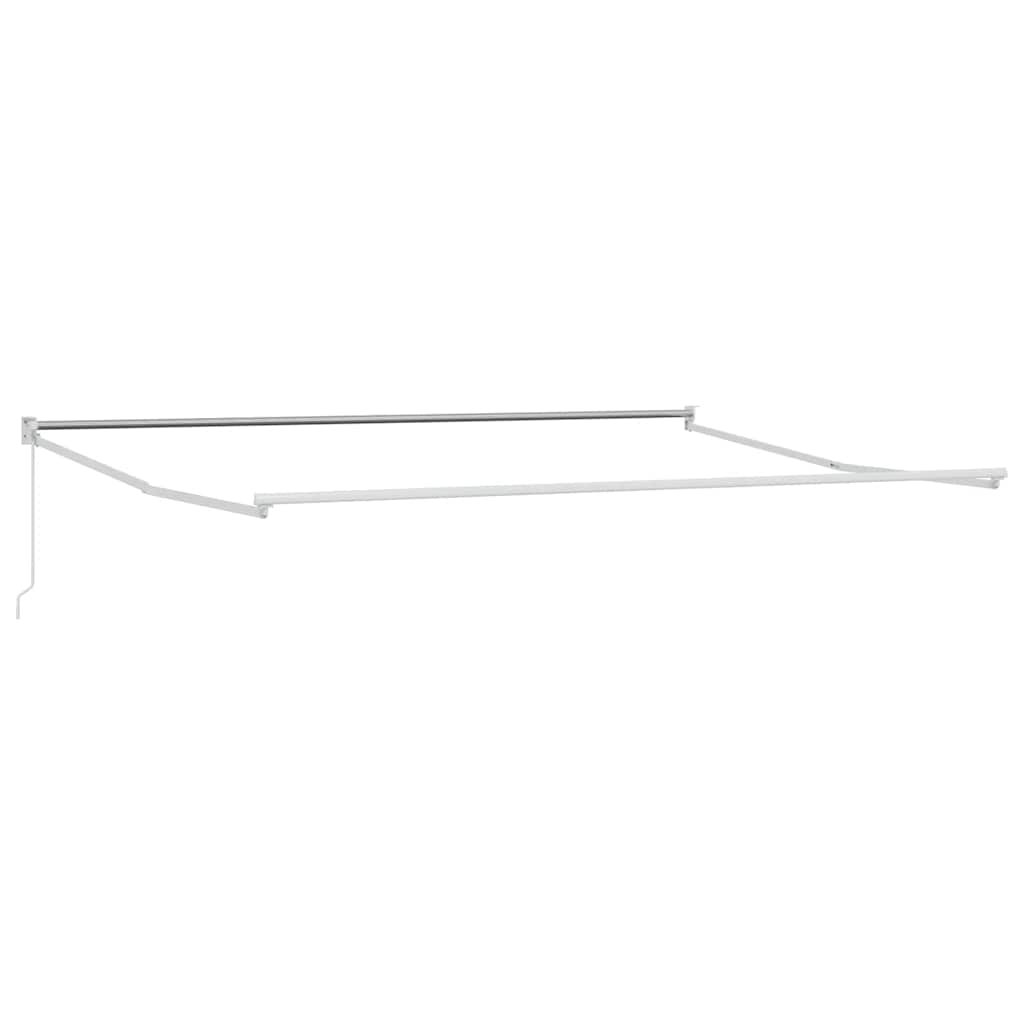 Tenda Sole Retrattile Manuale 400x300 cm Marrone