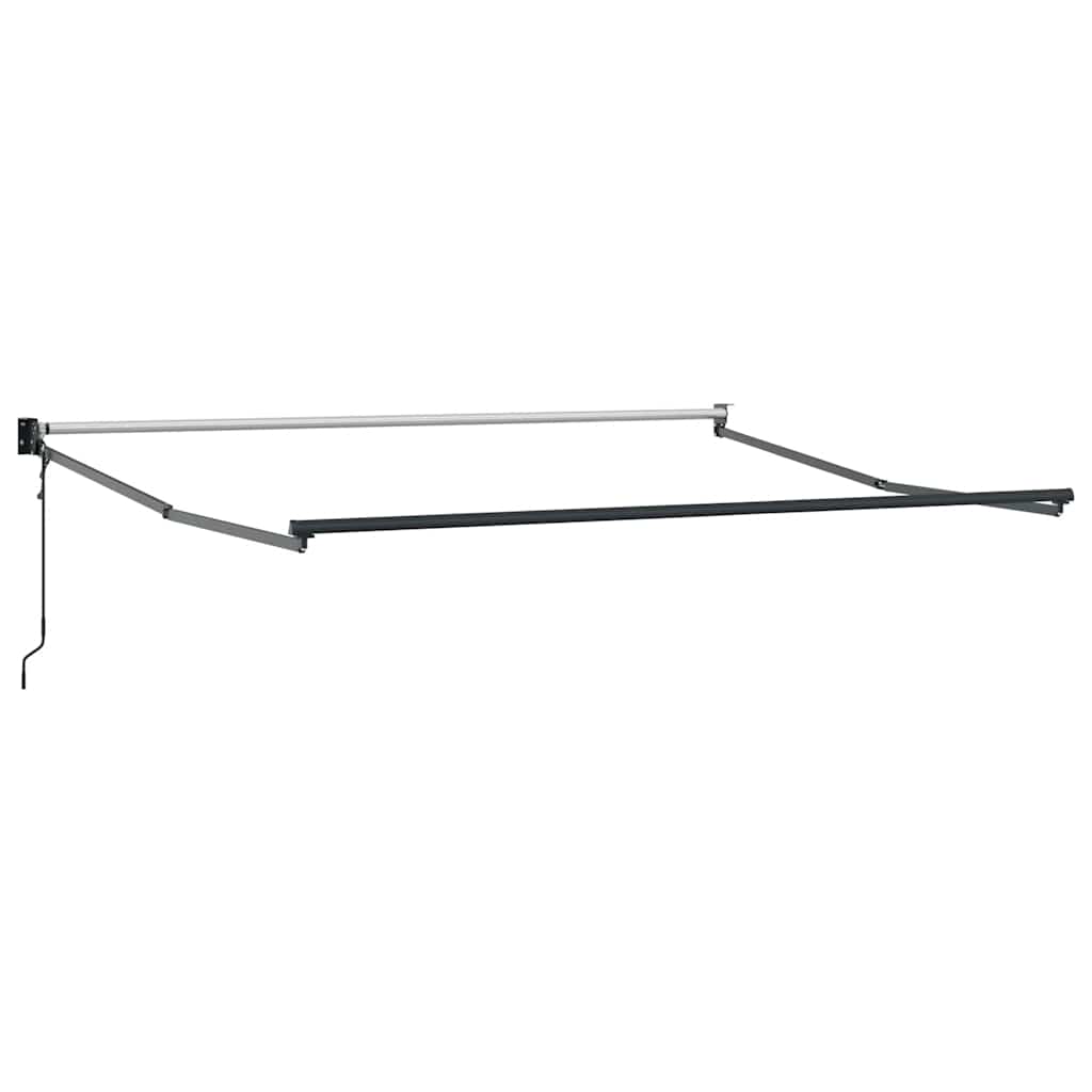 Tenda retrattile Giallo con Cornice Bianca 3 x 2,5 m
