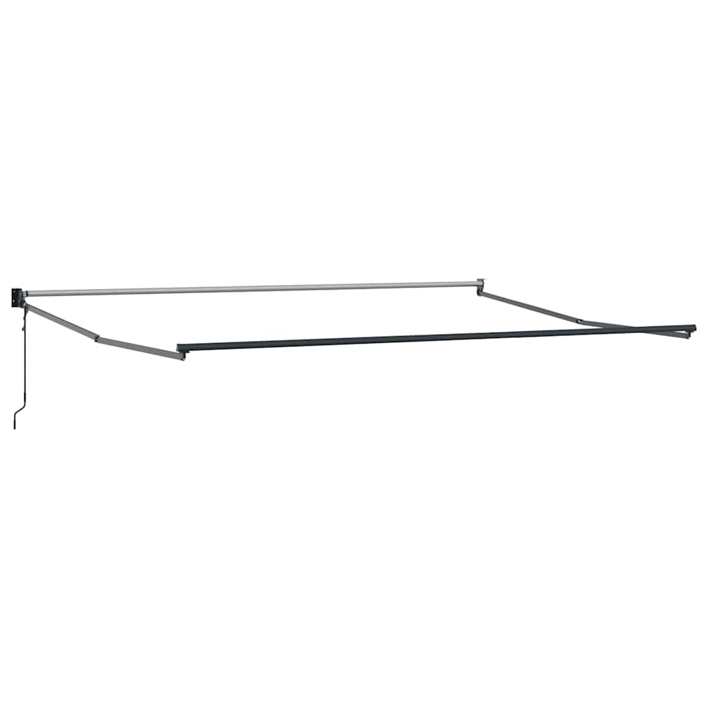 Tenda retrattile Giallo con Cornice Bianca 5 x 3 m
