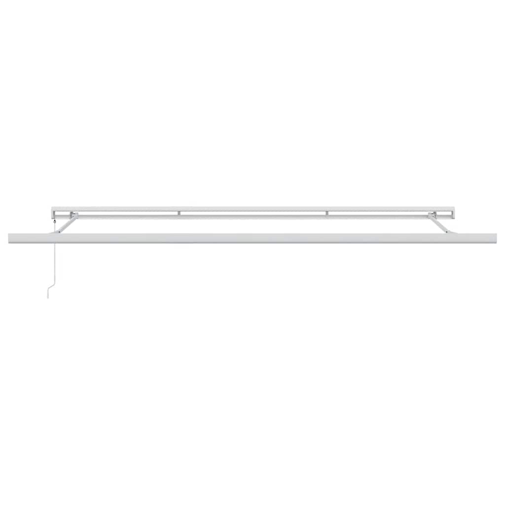 Tenda Sole Retrattile Manuale 500x300 cm Marrone