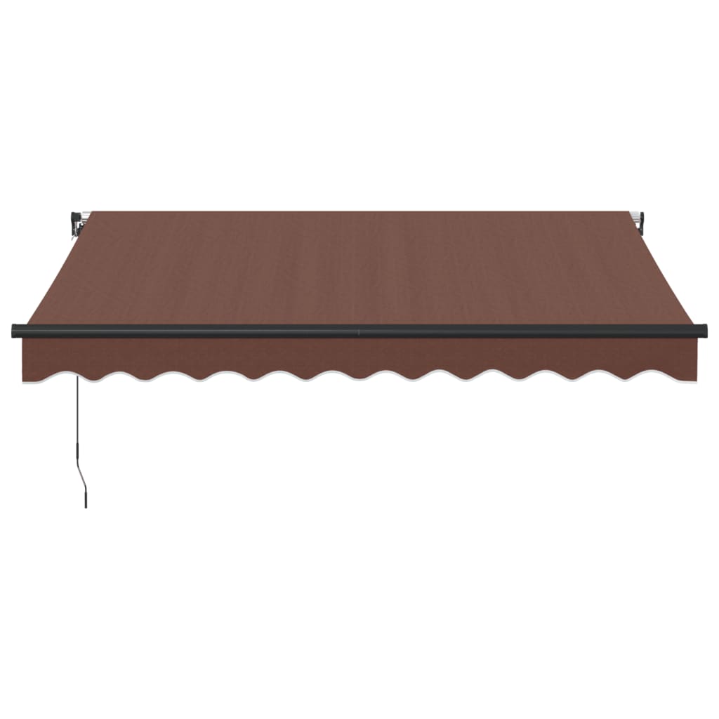 Tenda Sole Retrattile Manuale 300x250 cm Marrone